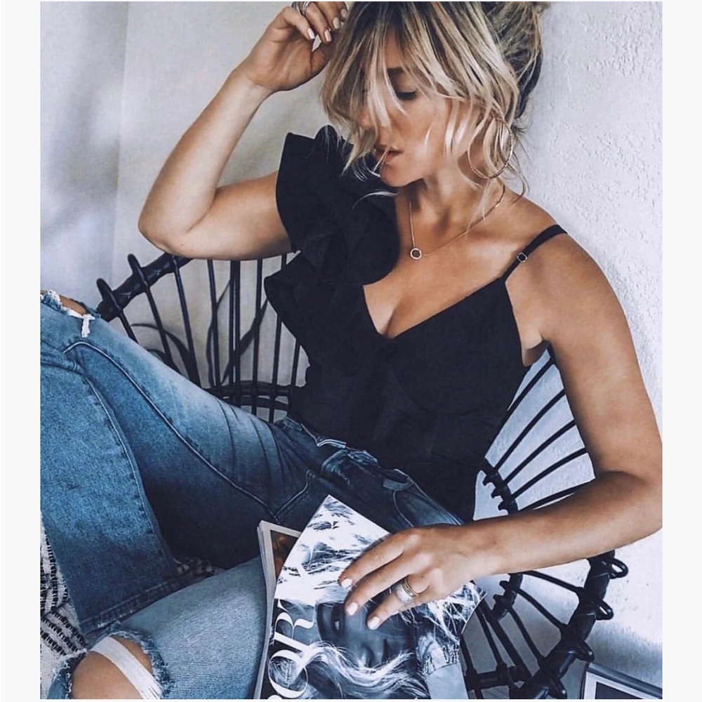 FLAMENCO RUFFLE BODYSUIT